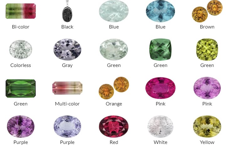 what color Tourmalines are the most valuable?