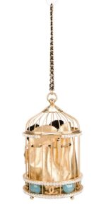 Bird Cage Minaudiere Clutch